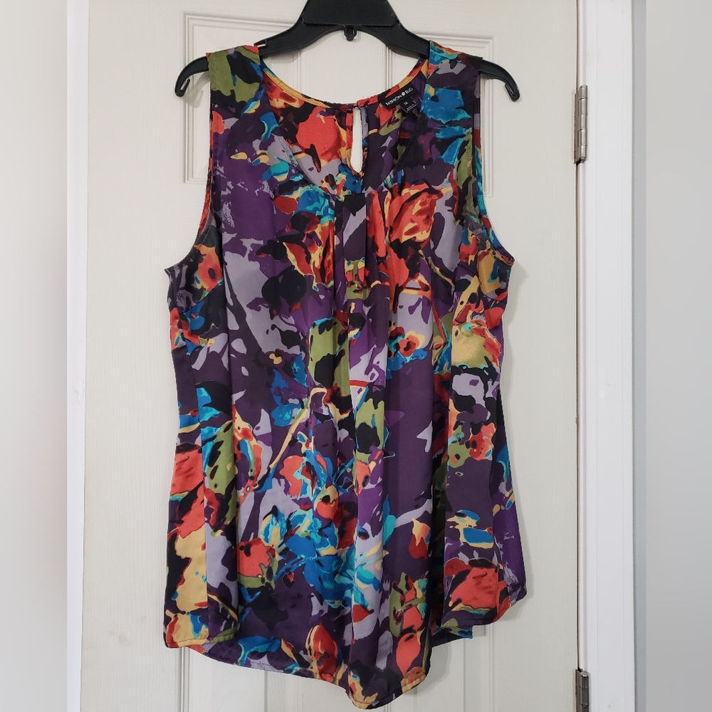 Fashion Bug Sleeveless Blouse Size 1X